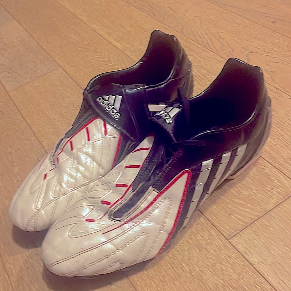 Adidas predator SUPER RARE ivory color pack ONLY USED FOR 2 games